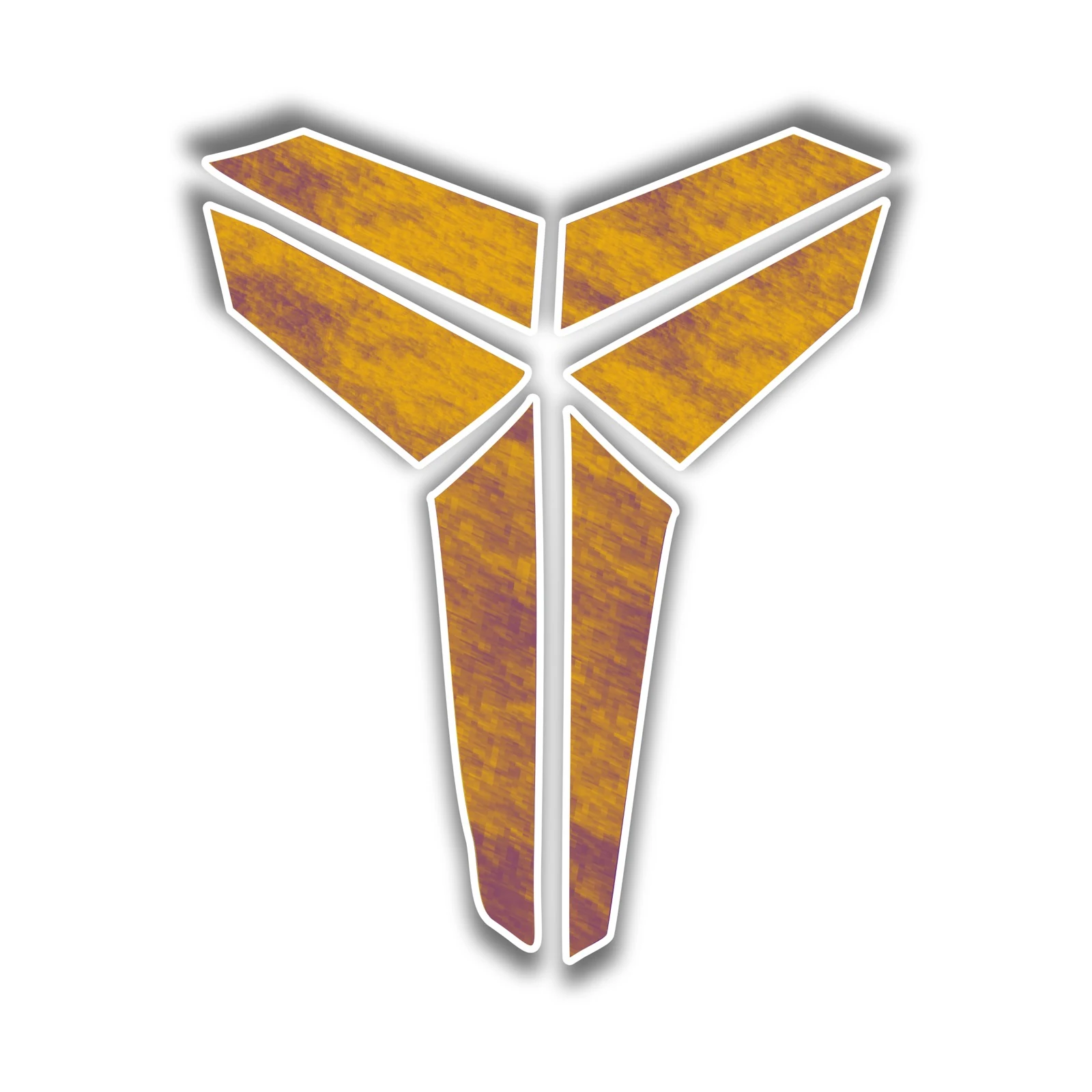 Los Angeles Lakers - Kobe Bryant Logo - Iron On DTF Transfer - Custom Size
