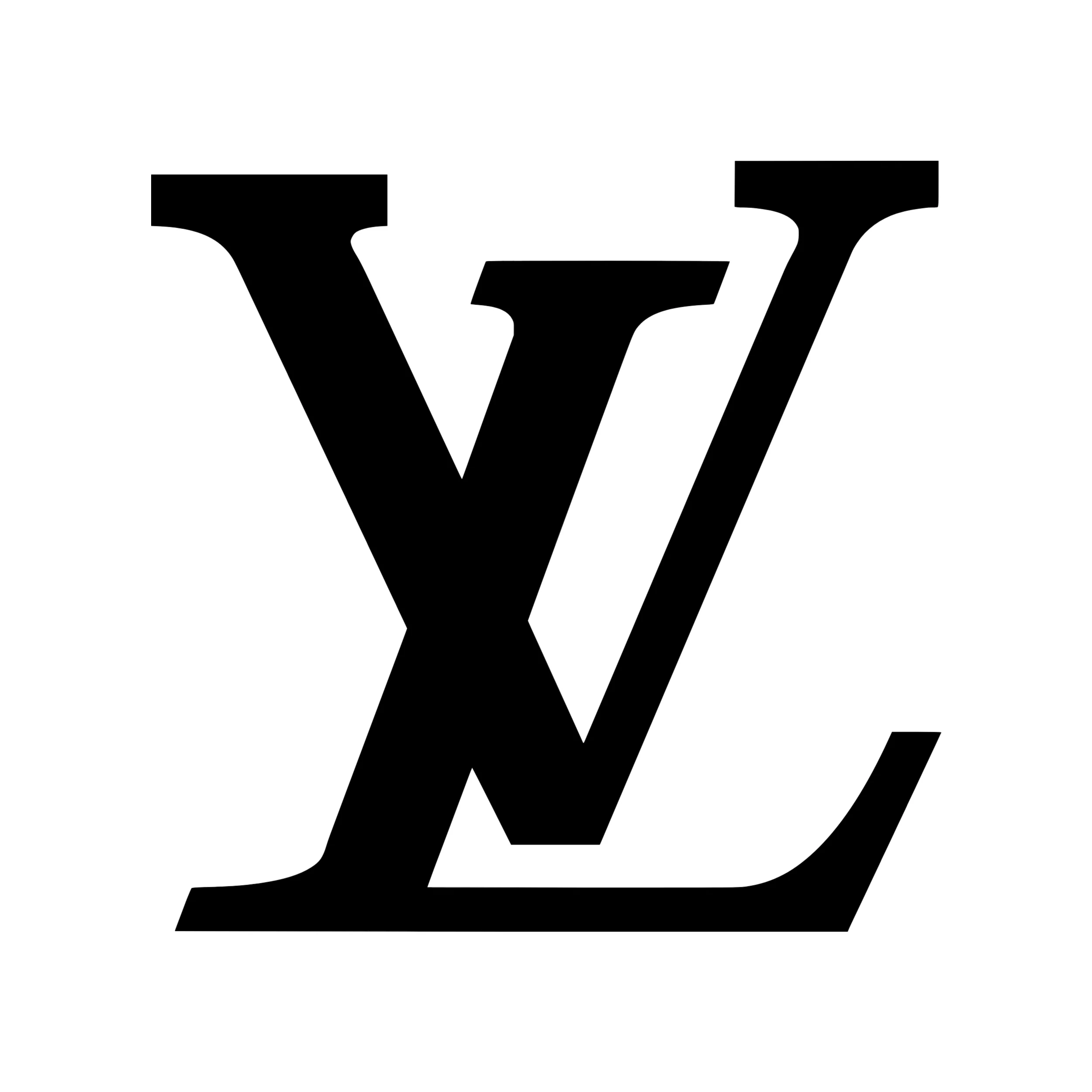 Louis Vuitton - Iron On DTF Transfer - Custom Size