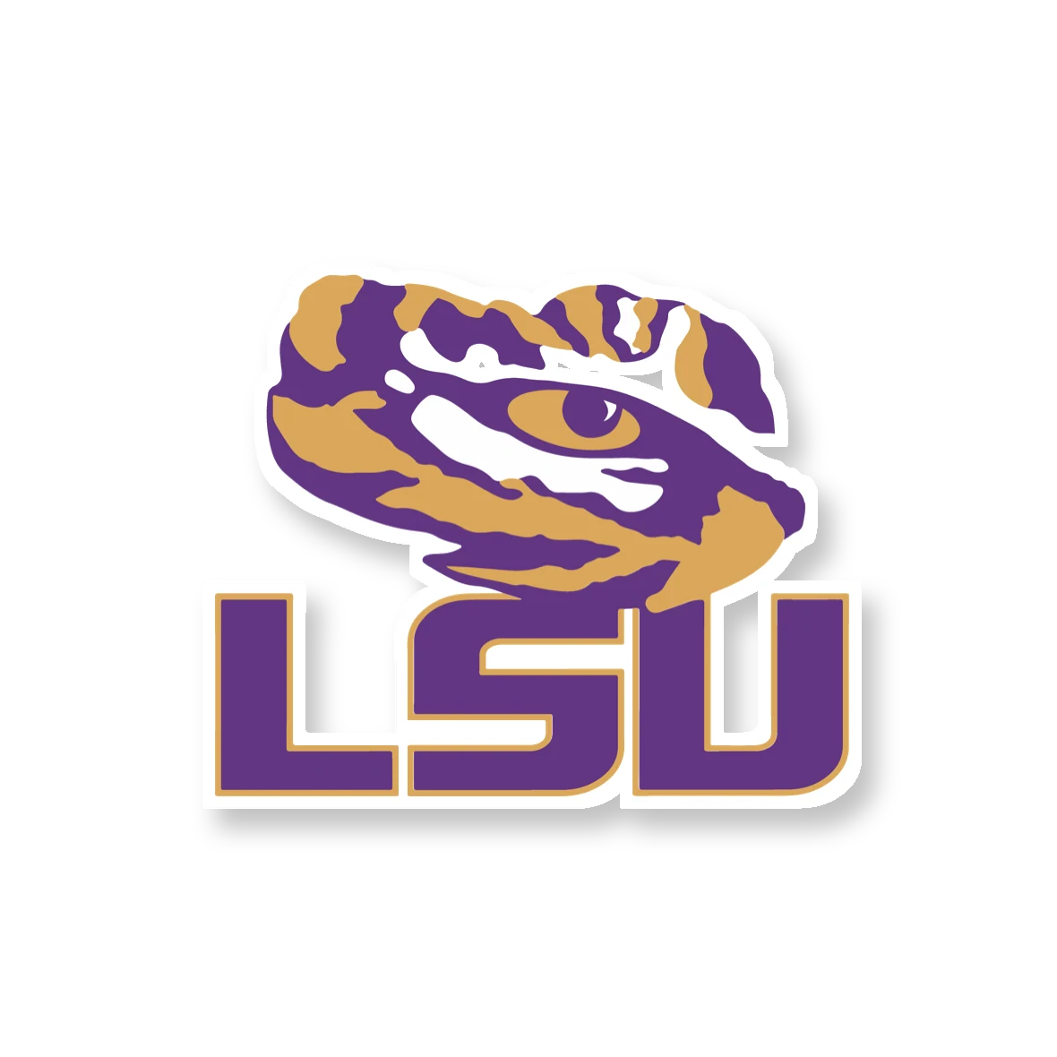 LSU Tigers - Logo 05 - Temporary Tattoo