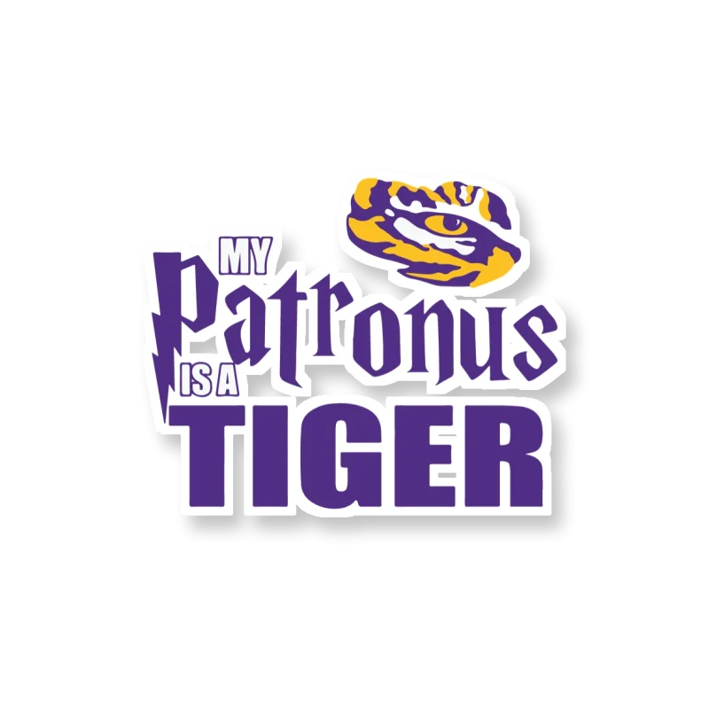 LSU Tigers - Logo 07 - Temporary Tattoo
