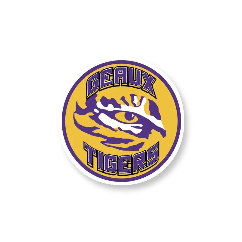 LSU Tigers - Logo 09 - Temporary Tattoo