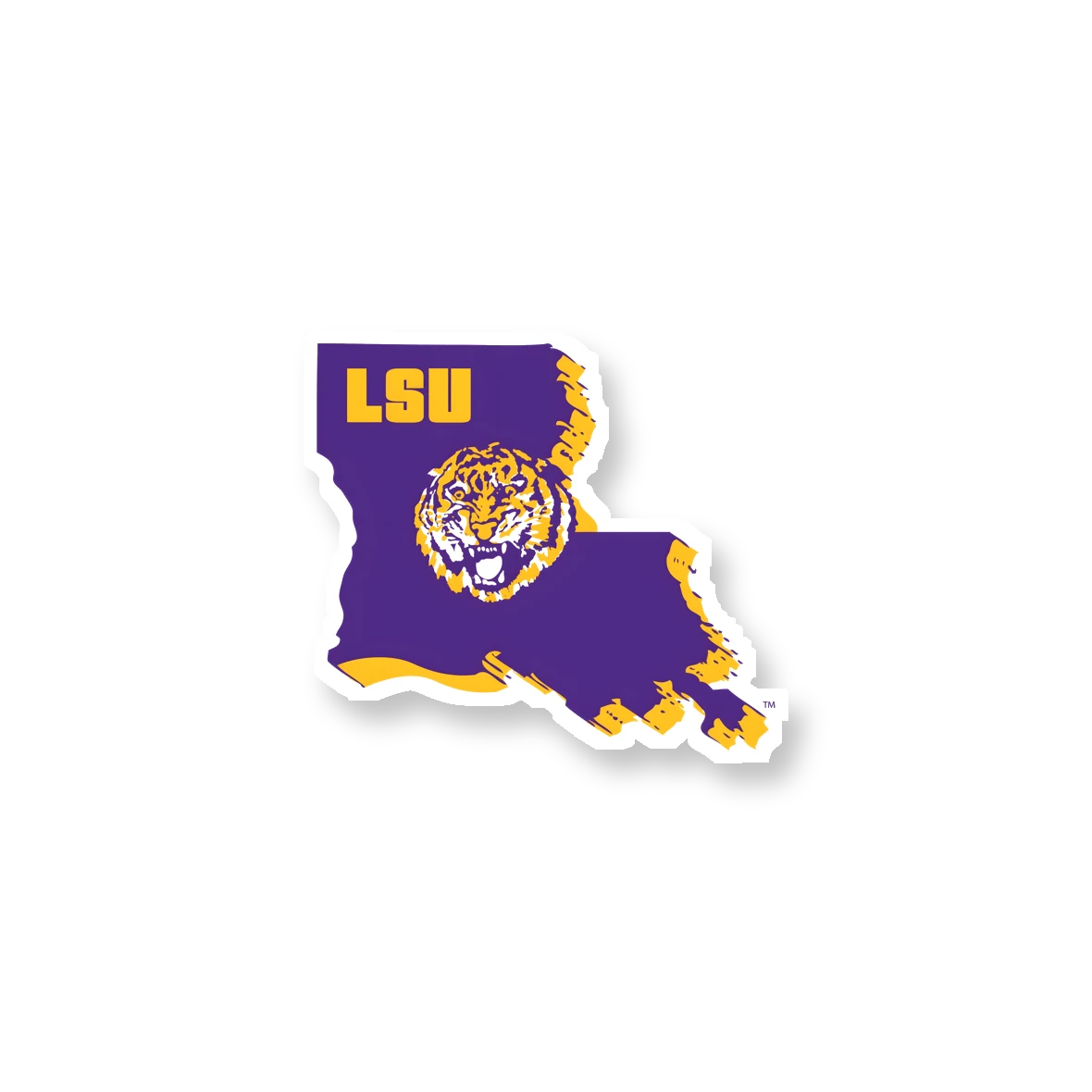 LSU Tigers - Logo 1984 - Temporary Tattoo