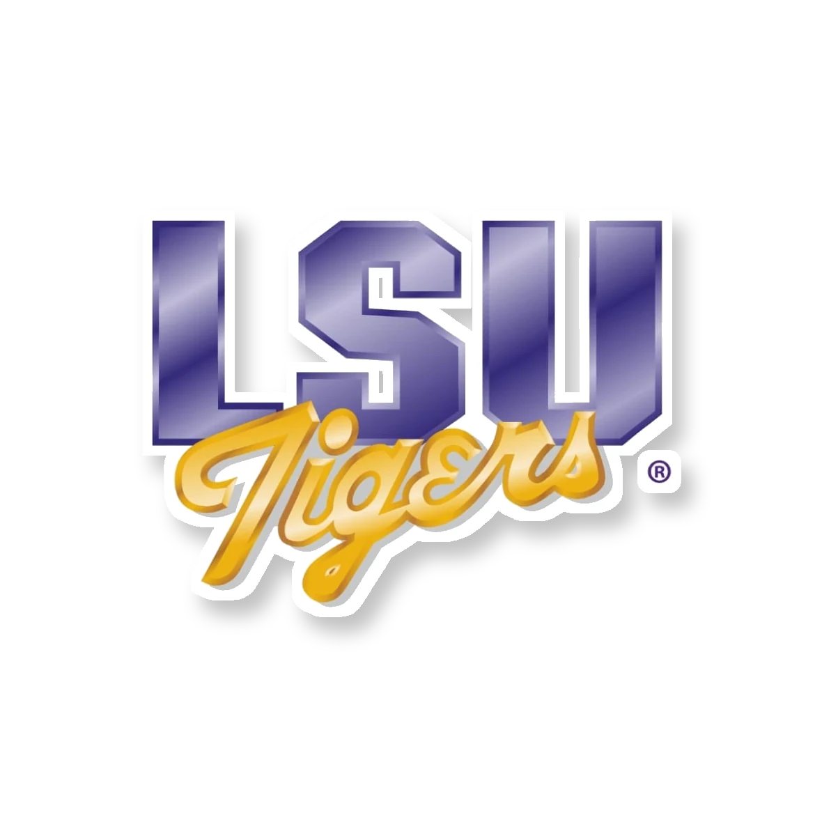 LSU Tigers - Logo 1990 - Temporary Tattoo