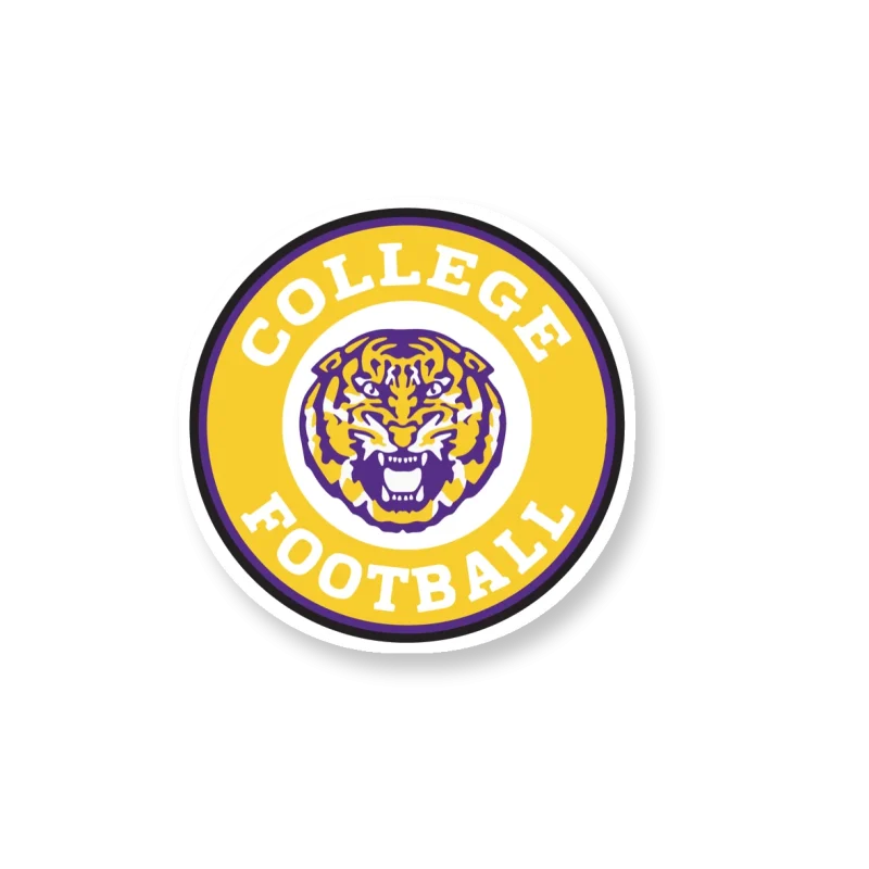 LSU Tigers - Logo 20 - Temporary Tattoo