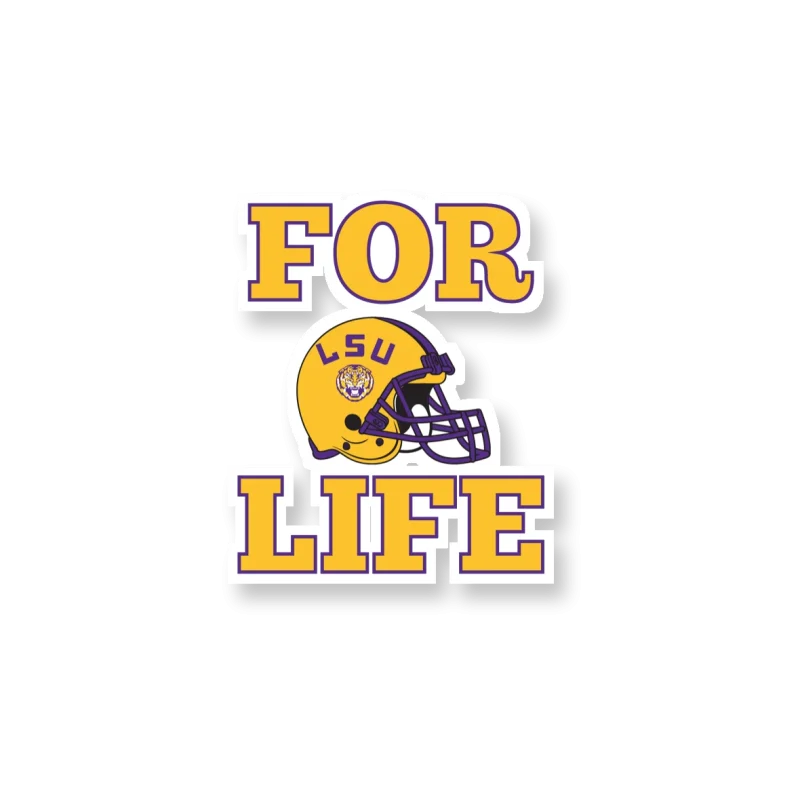 LSU Tigers - Logo 22 - Temporary Tattoo