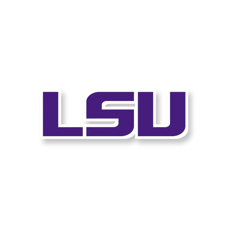 LSU Tigers - Logo - Temporary Tattoo
