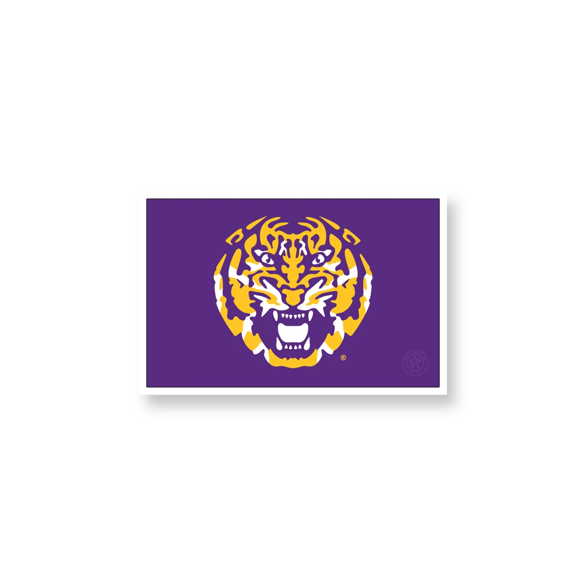 LSU Tigers - Secondary Logo - Iron On DTF Transfer - Custom Size