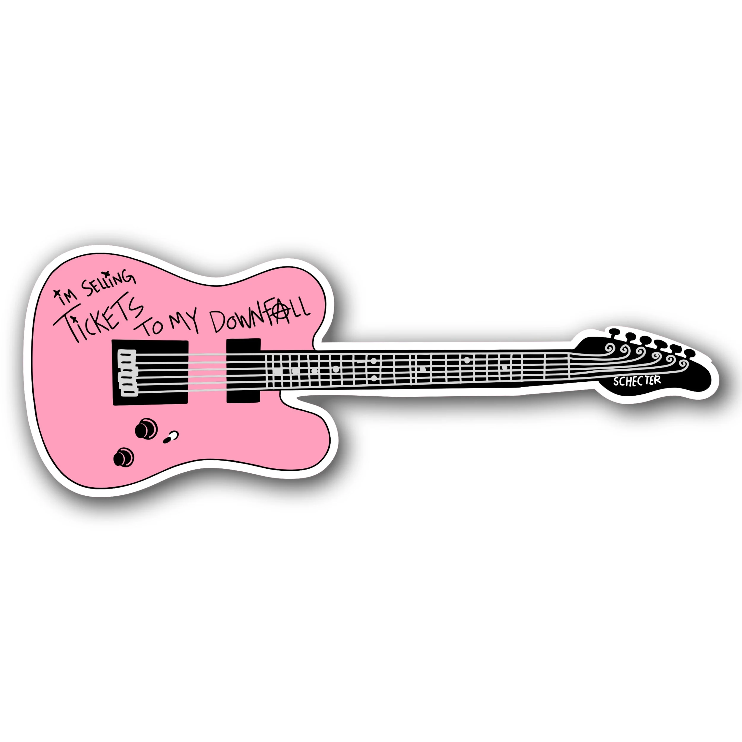Machine Gun Kelly Full Color Vinyl Decal - Custom Size
