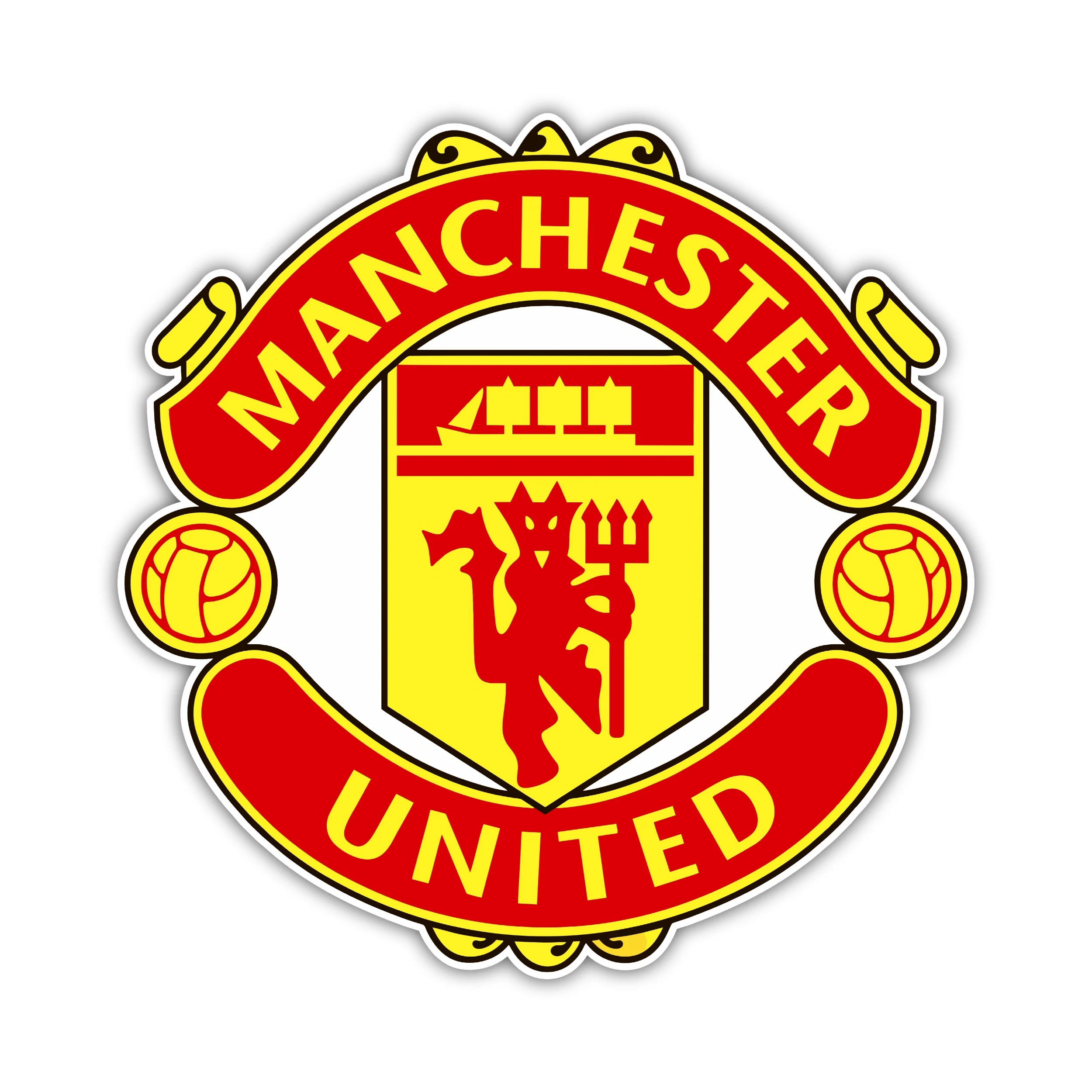 Manchester United - Logo - Iron On DTF Transfer - Custom Size