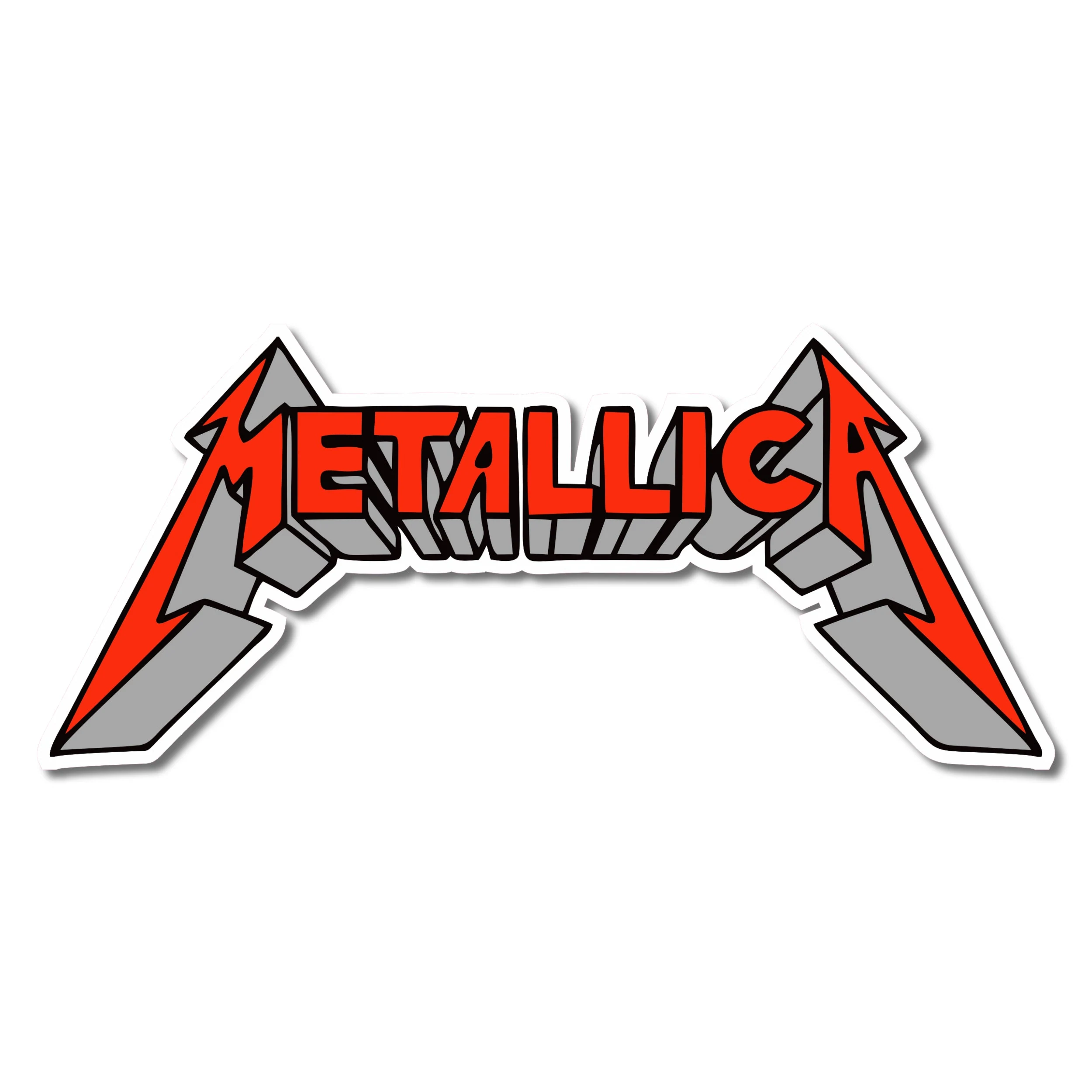 Metallica Full Color Vinyl Decal - Custom Size