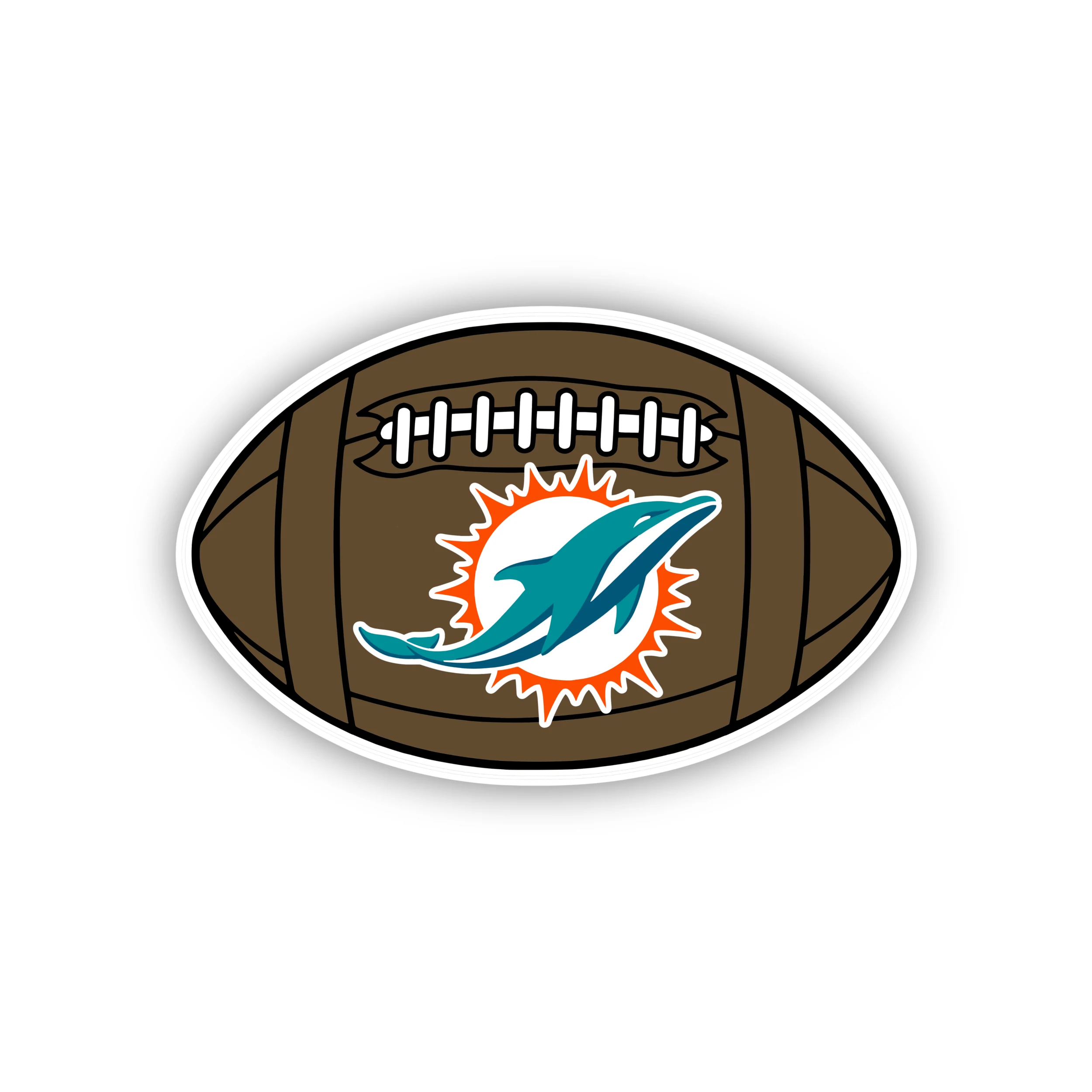 Miami Dolphins - Football - Temporary Tattoo