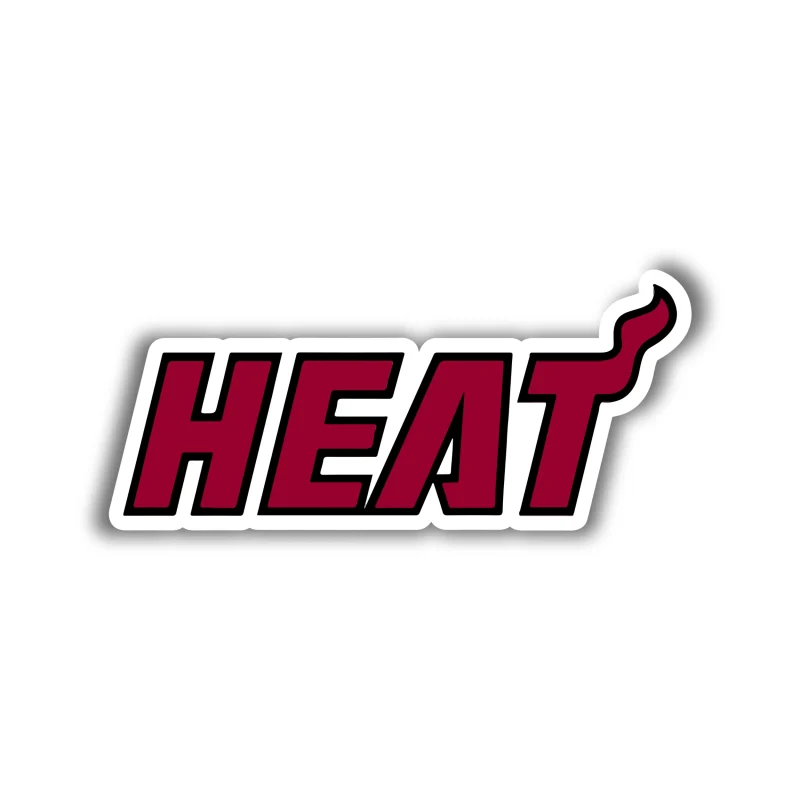 Miami Heat - Heat - Iron On DTF Transfer - Custom Size