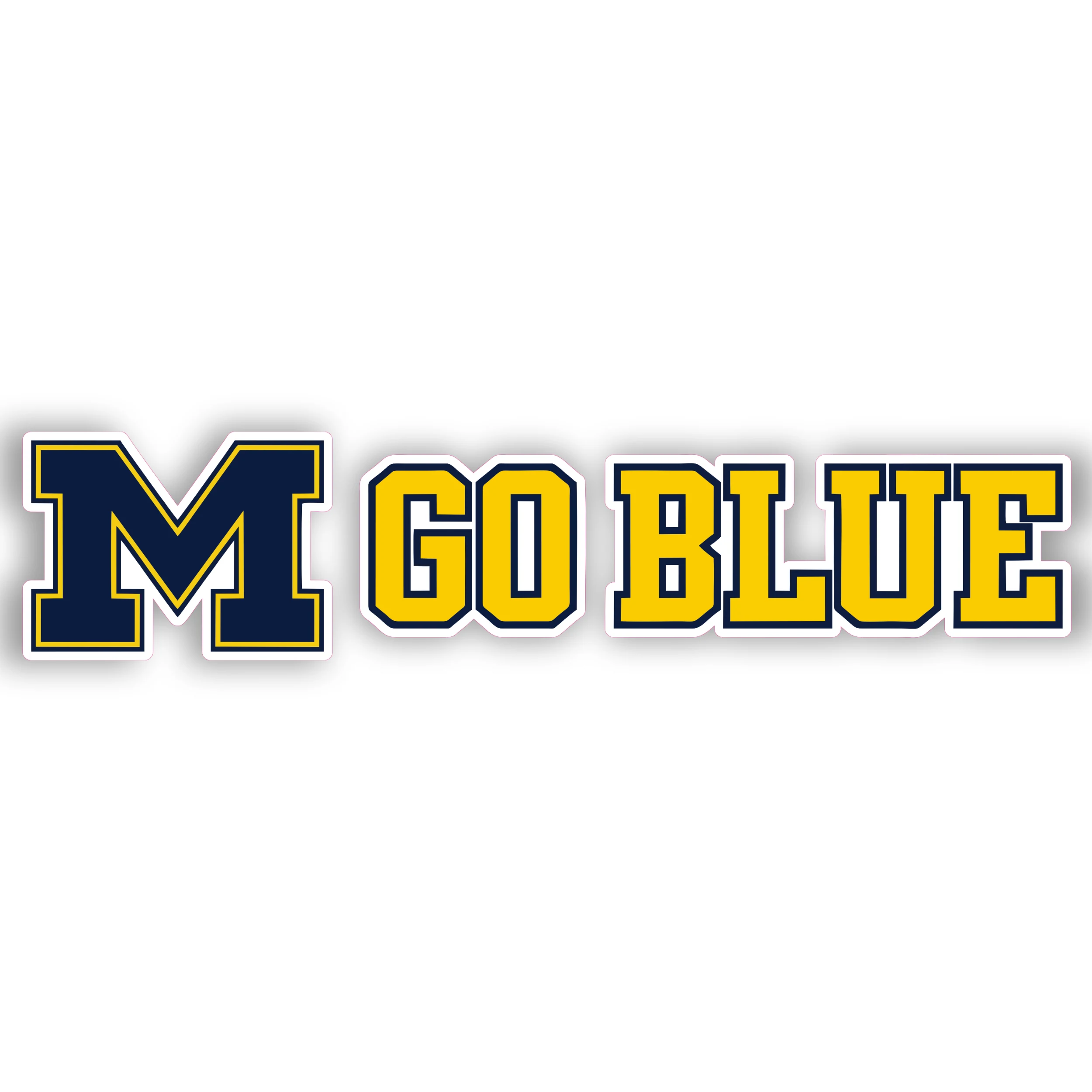 Michigan Wolverines - Go Blue - Temporary Tattoo