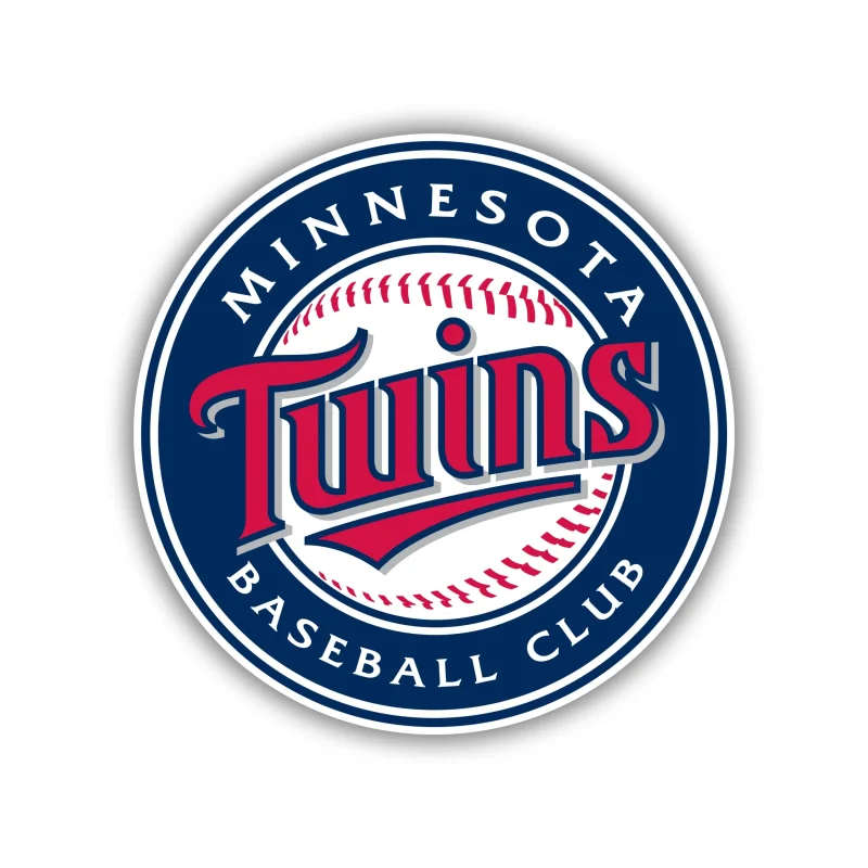 Minnesota Twins - Blue Circle Baseball Club - Iron On DTF Transfer - Custom Size