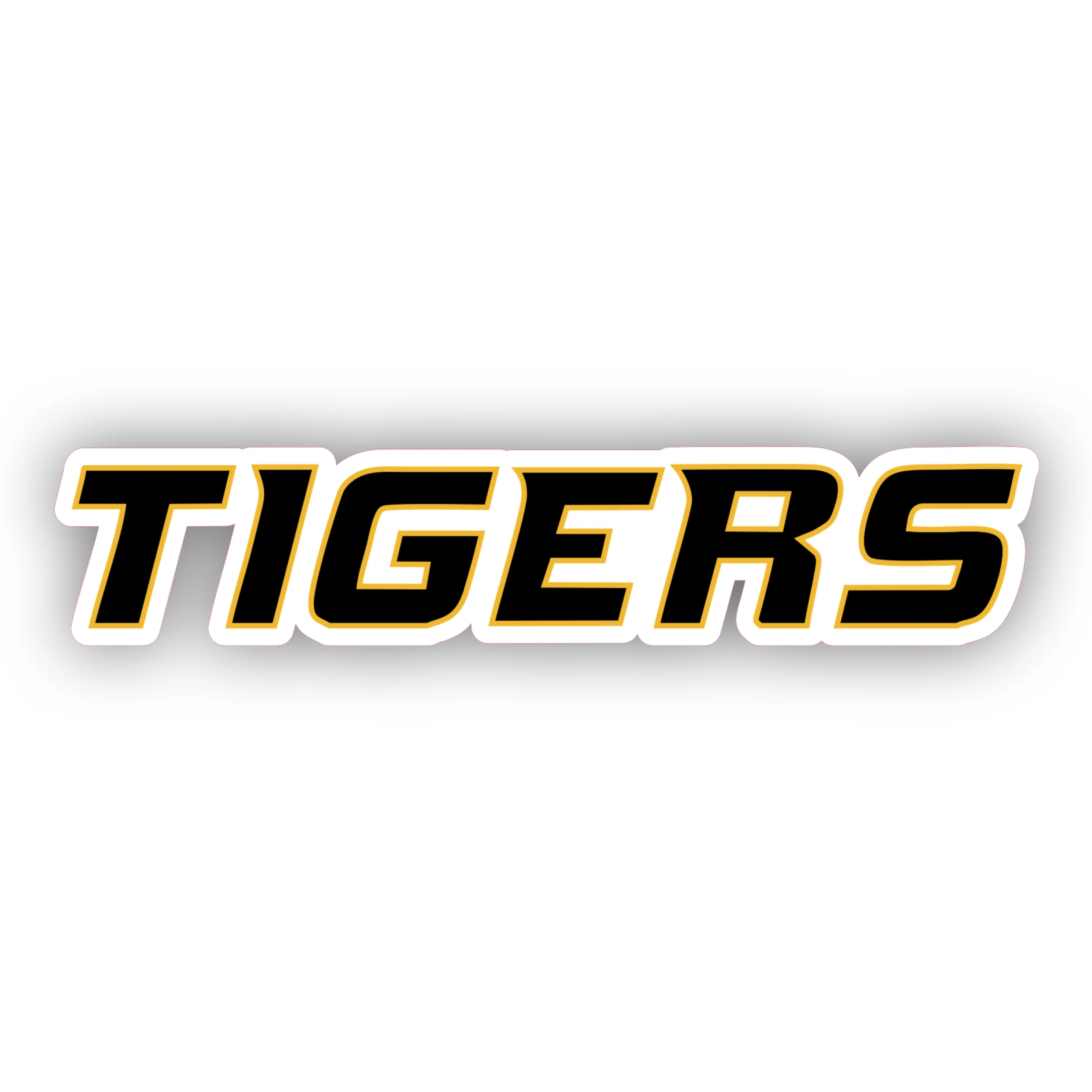 Missouri Tigers - Tigers - Full Color Vinyl Sticker - Custom Size