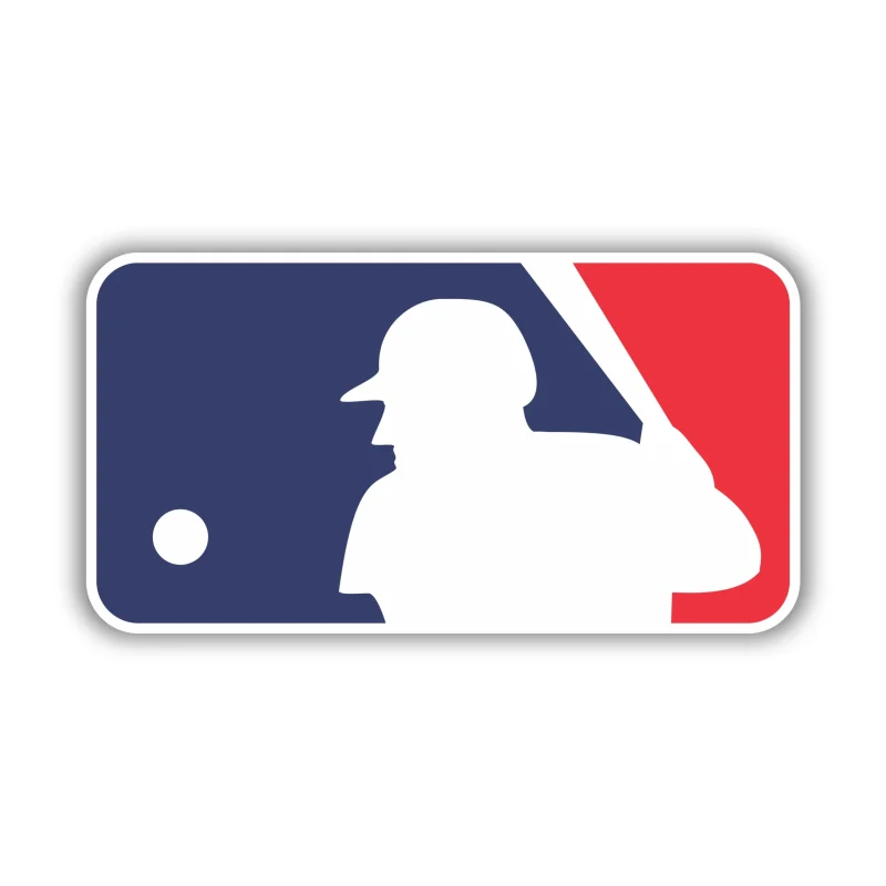 MLB Logo - Iron On DTF Transfer - Custom Size