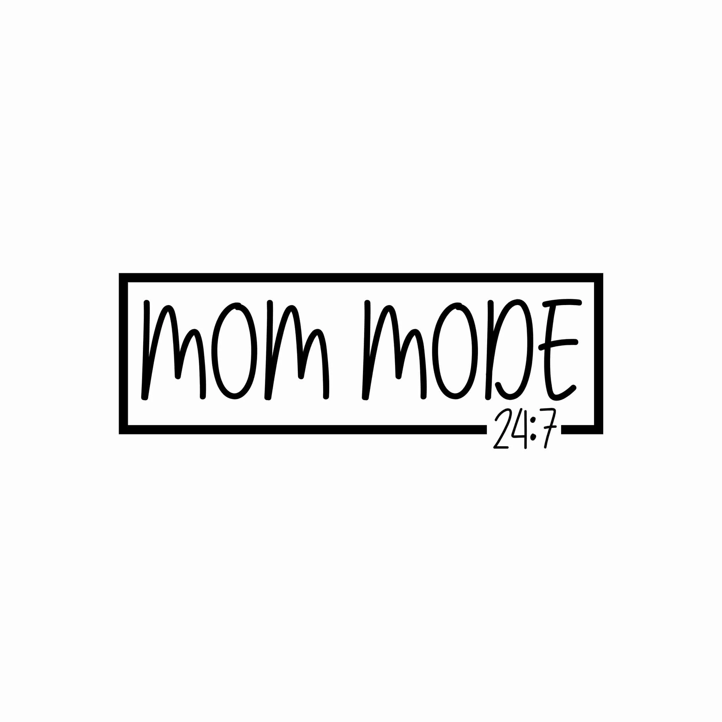 Mom Mode - Vinyl Decal