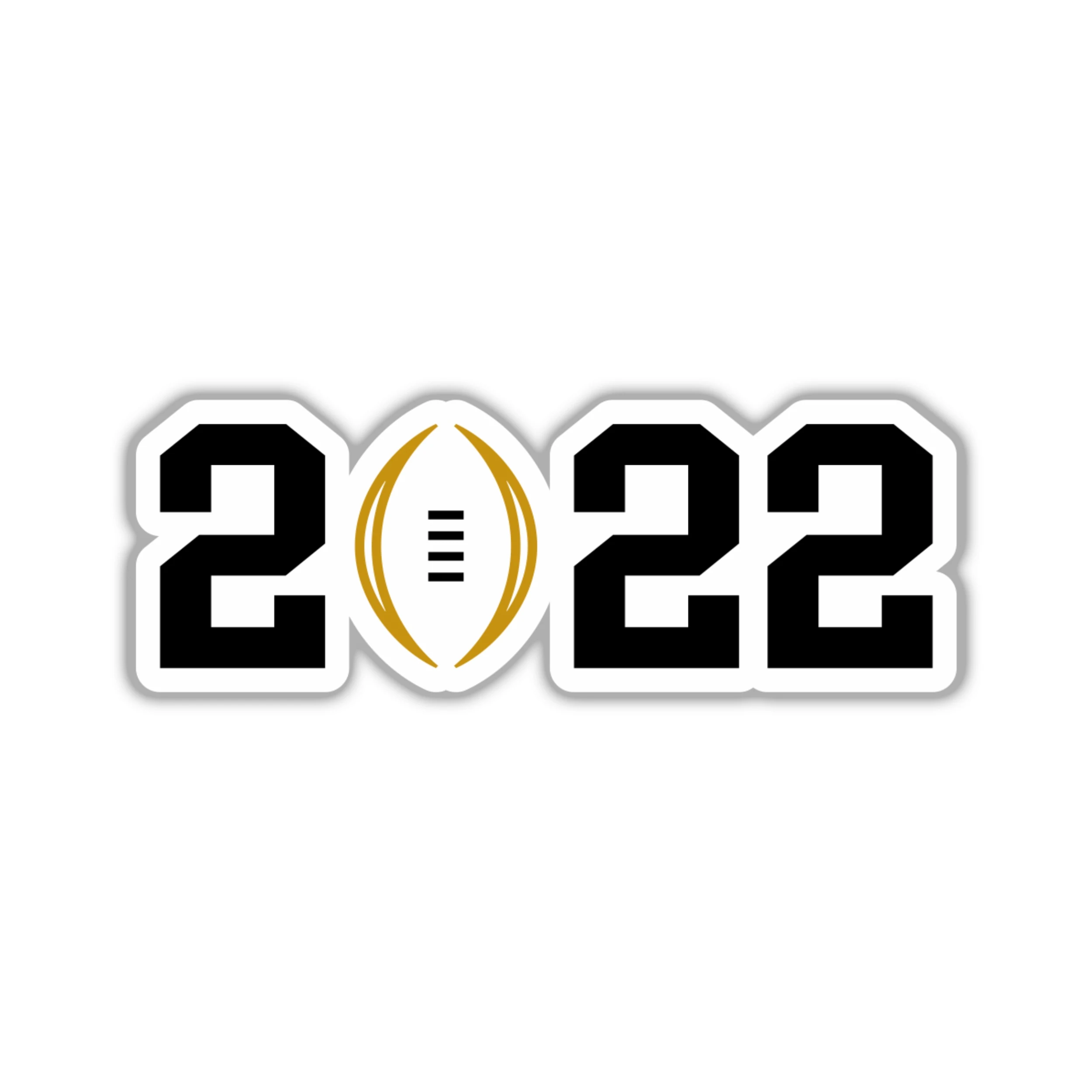 National Championship 2022 - Full Color Vinyl Decal - Custom Size