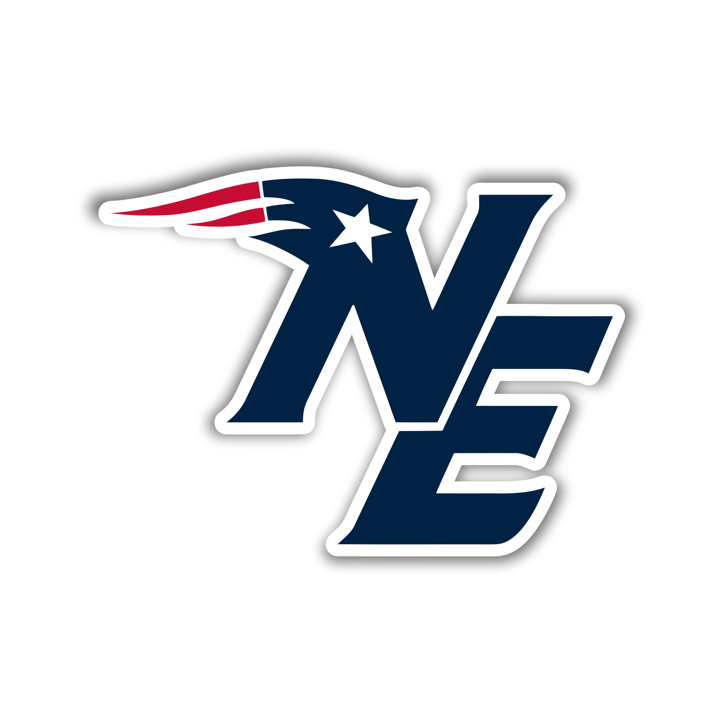 New England Patriots - NE - Iron On DTF Transfer - Custom Size