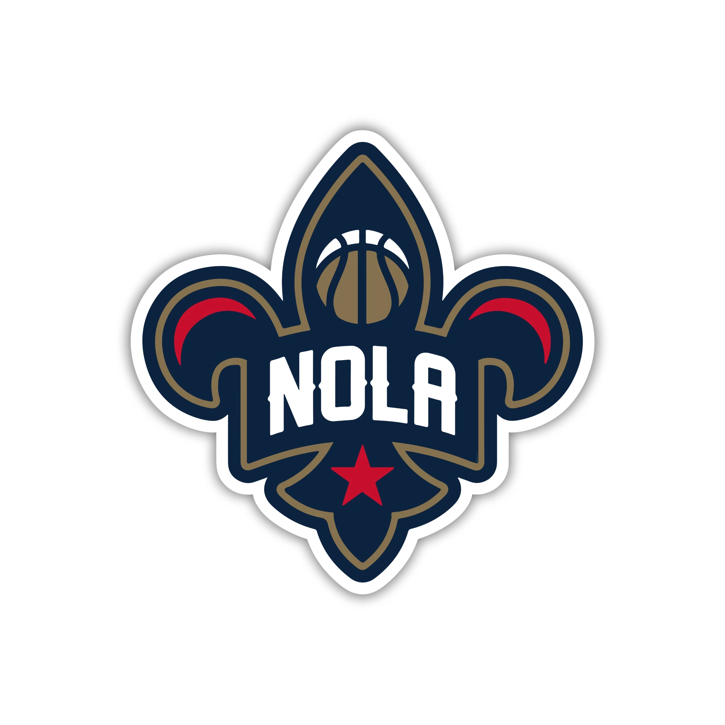 New Orleans Pelicans - NOLA - Iron On DTF Transfer - Custom Size