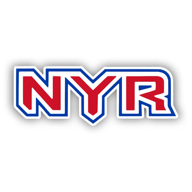 New York Rangers - NYR - Iron On DTF Transfer - Custom Size