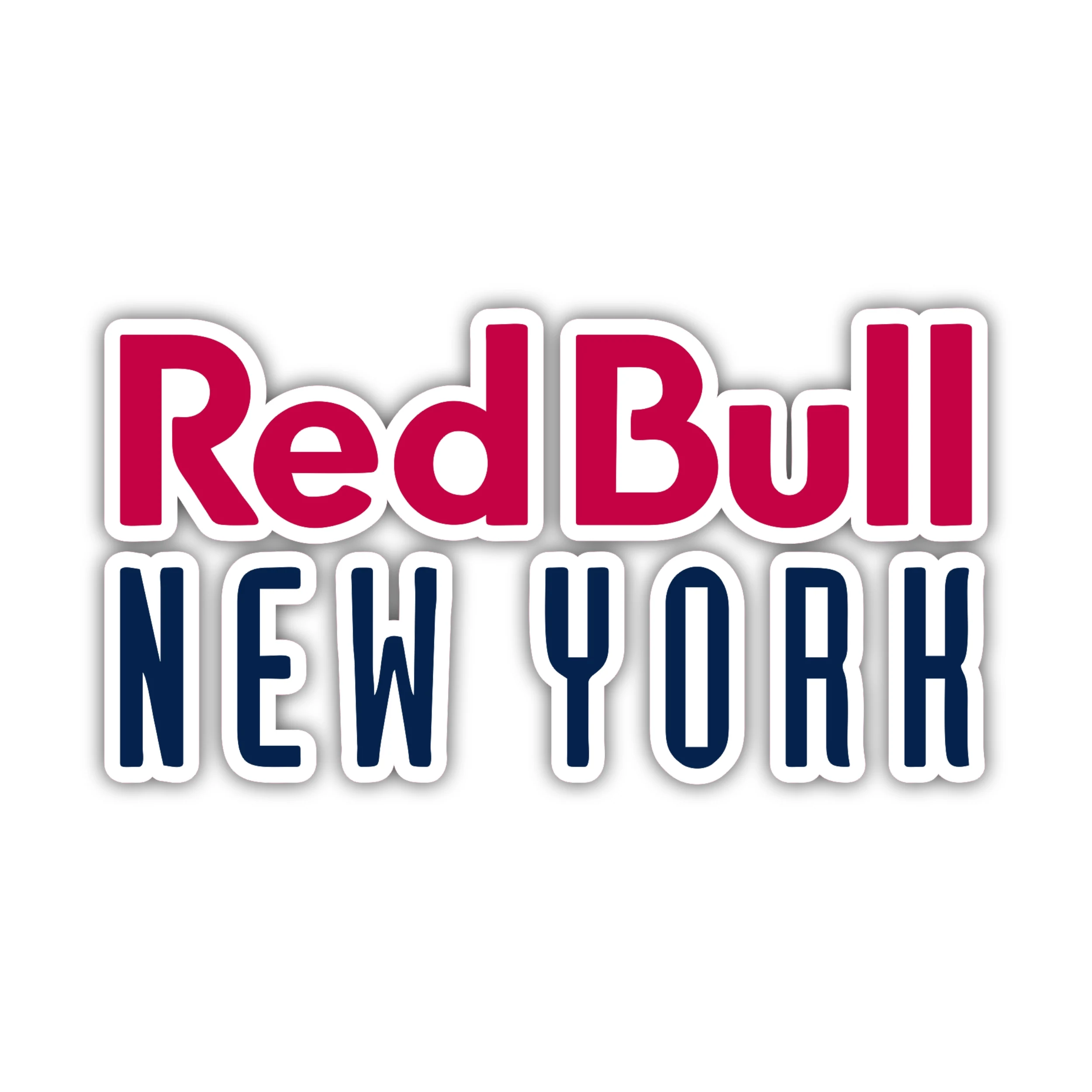 New York Red Bulls - Name - Iron On DTF Transfer - Custom Size
