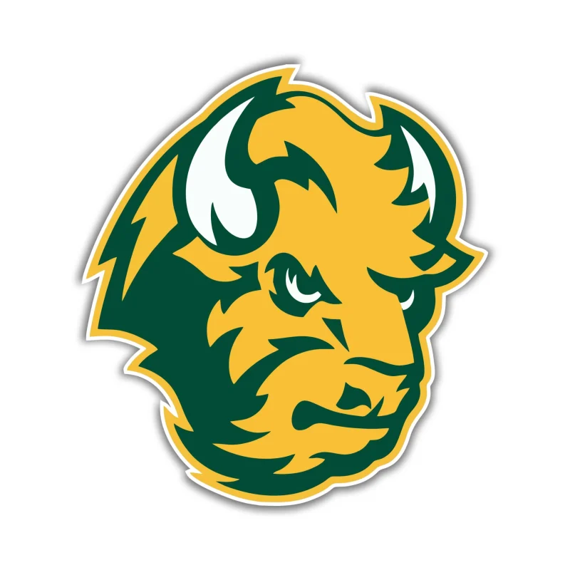 North Dakota State Full Color Vinyl Decal - Custom Size