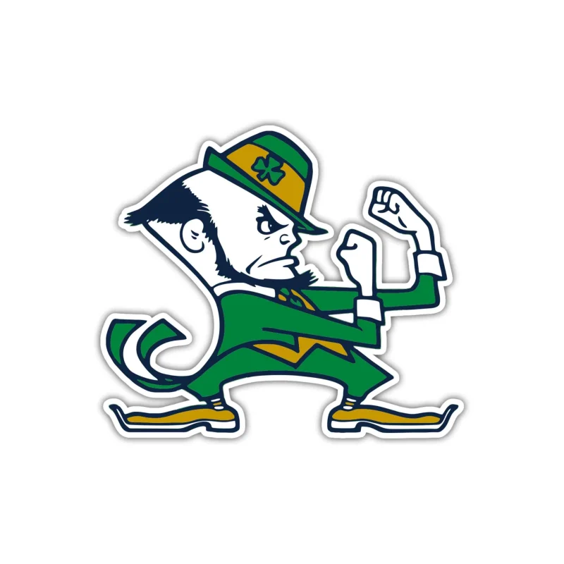 Notre Dame Full Color Vinyl Decal - Custom Size