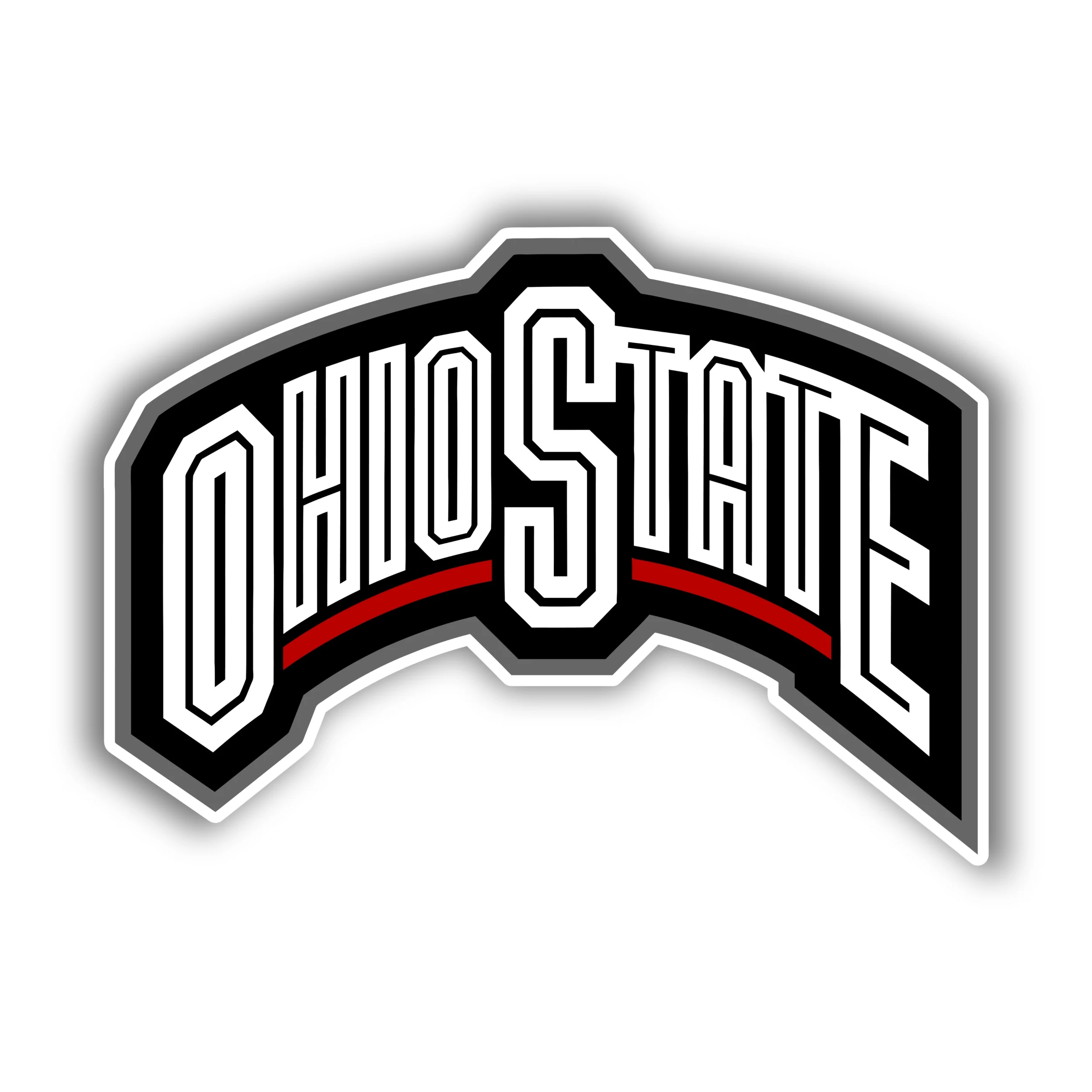 Ohio State Buckeyes - Ohio State Lettering - Iron On DTF Transfer - Custom Size