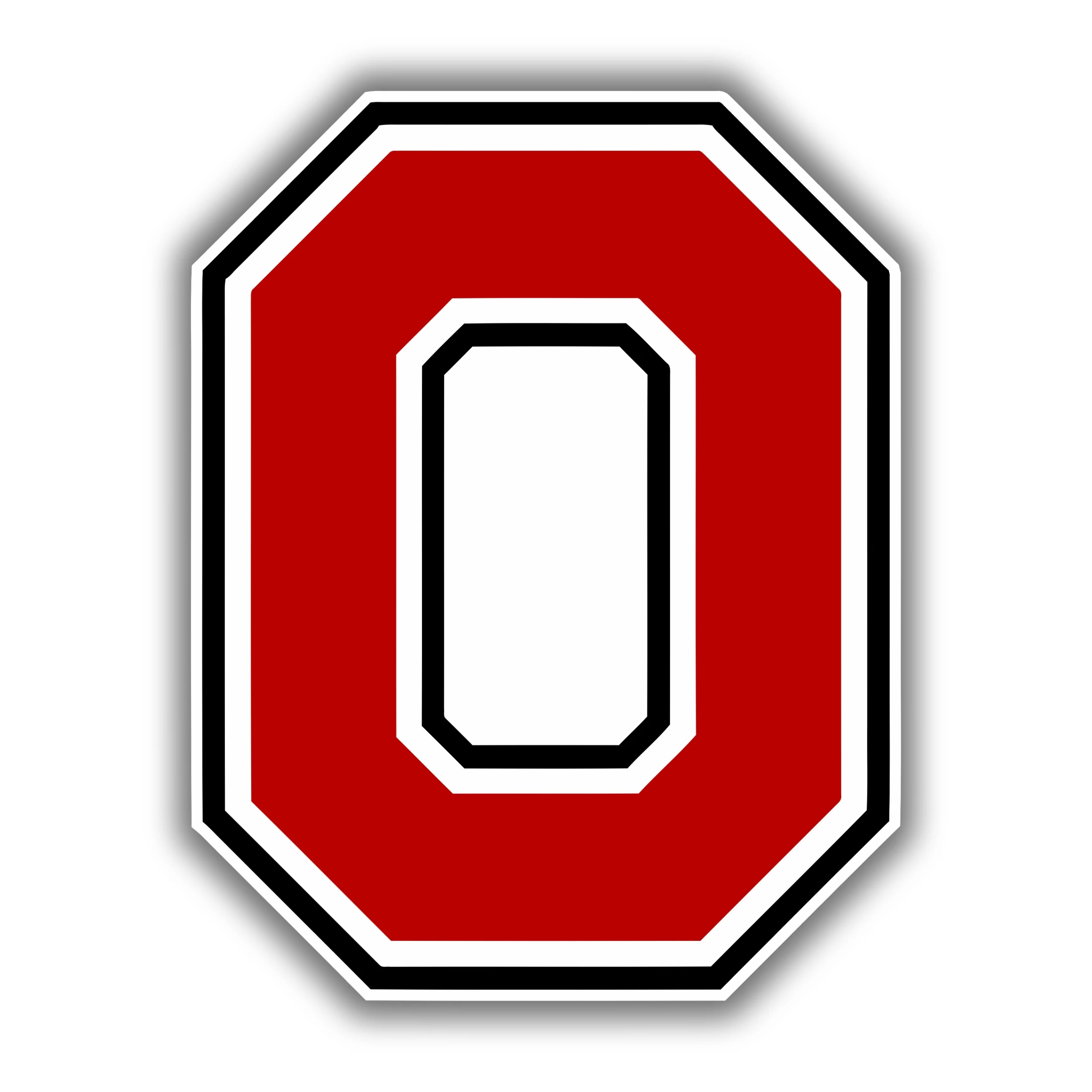 Ohio State Buckeyes - Red O - Temporary Tattoo