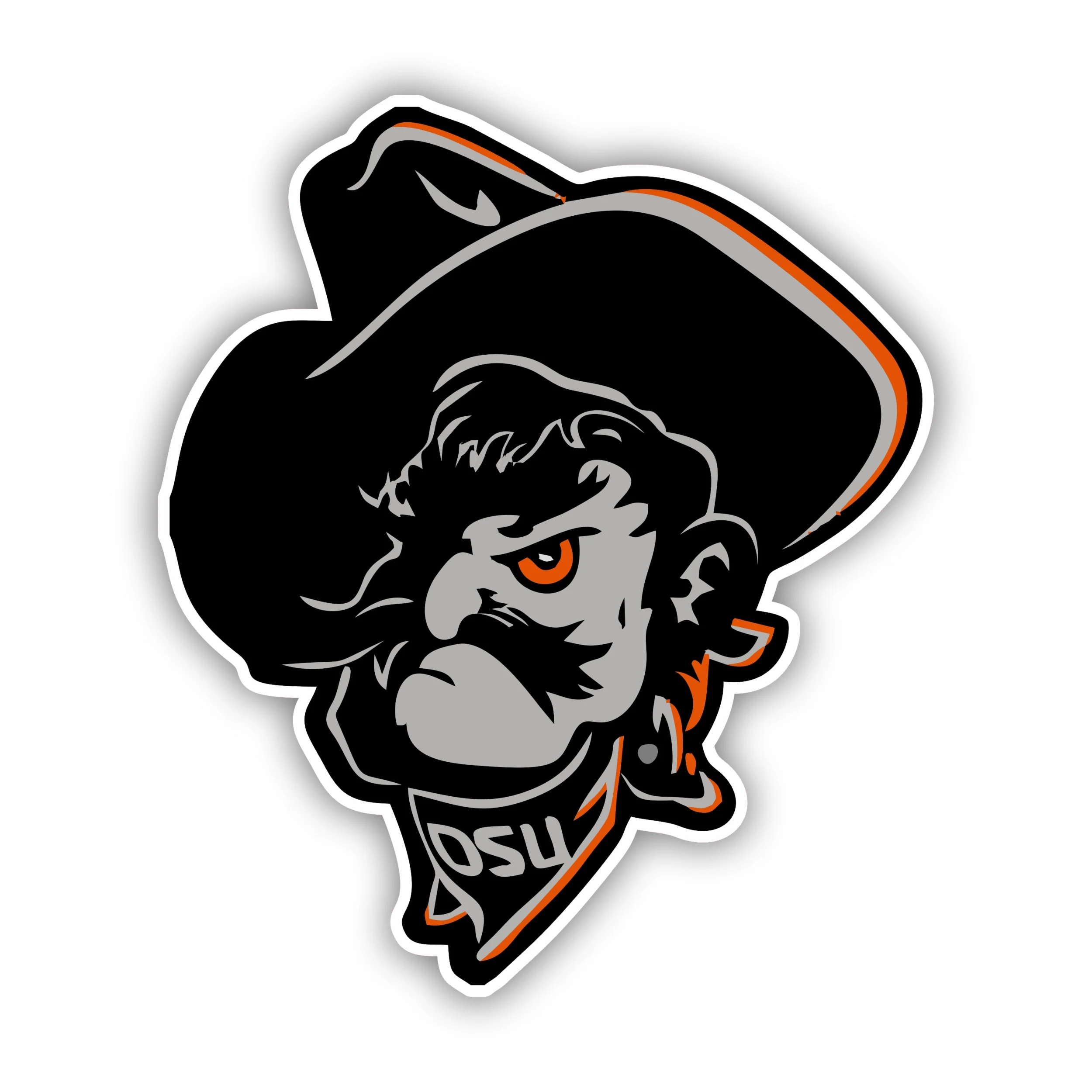 Oklahoma State University Cowboys Full Color Vinyl Decal – Custom Size