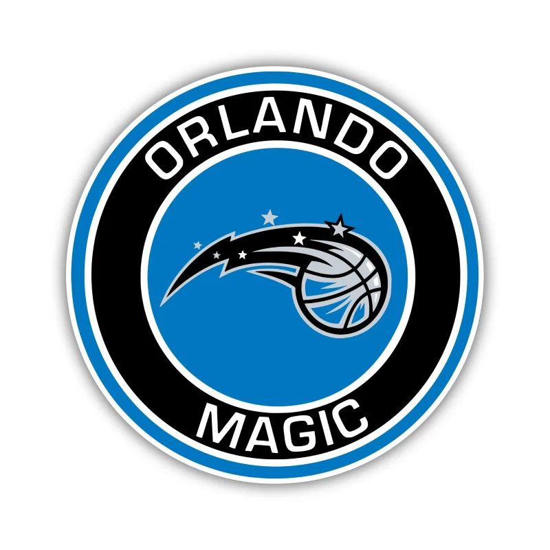 Orlando Magic - Blue Circle - Temporary Tattoo
