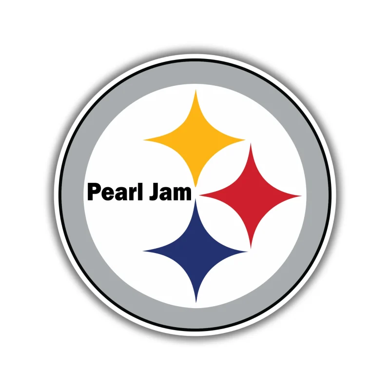 Pearl Jam Full Color Vinyl Sticker - Custom Size