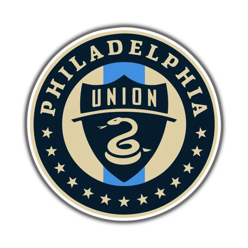Philadelphia Union Full Color Vinyl Sticker - Custom Size