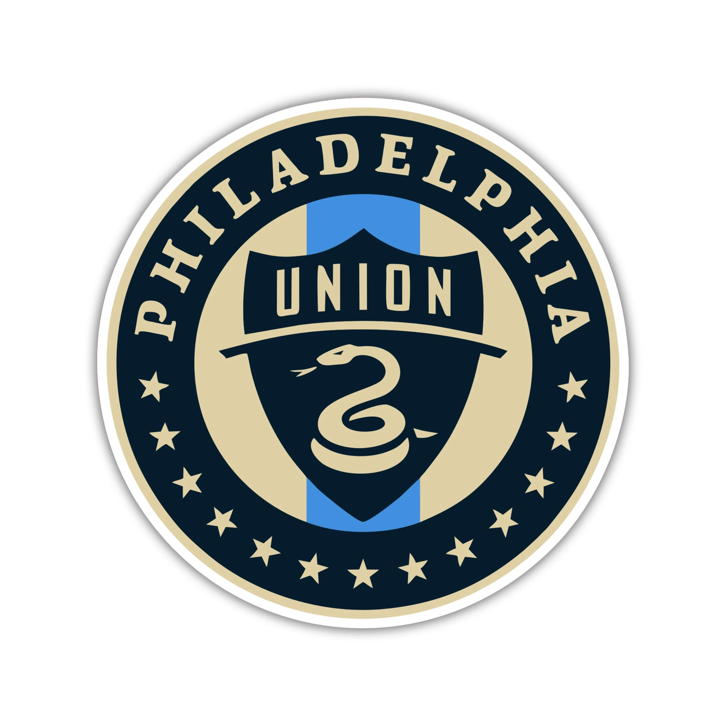 Philadelphia Union - Logo - Iron On DTF Transfer - Custom Size
