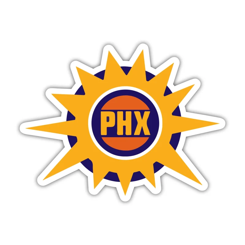 Phoenix Suns - PHX - Temporary Tattoo