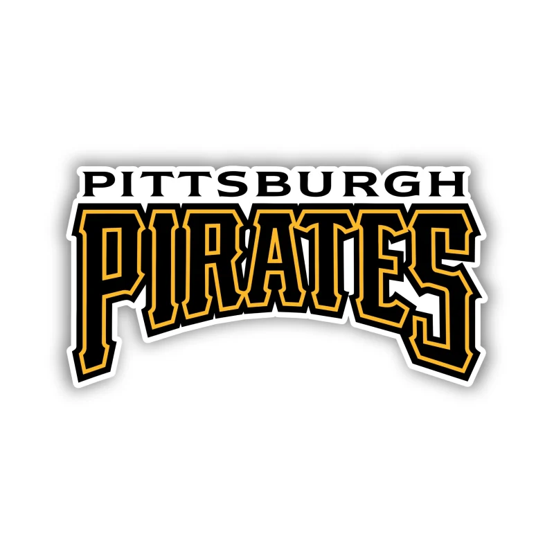 Pittsburgh Pirates - Name - Iron On DTF Transfer - Custom Size