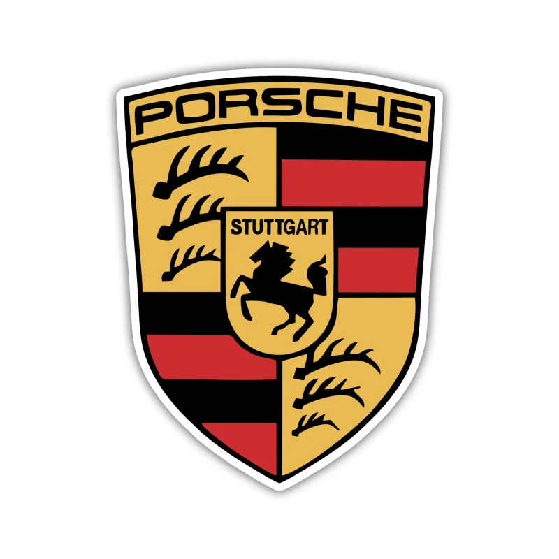 Porsche - Iron On DTF Transfer - Custom Size