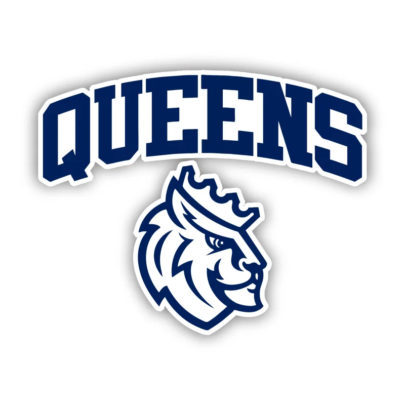 Queens University Royals - Full Color Vinyl Decal - Custom Size