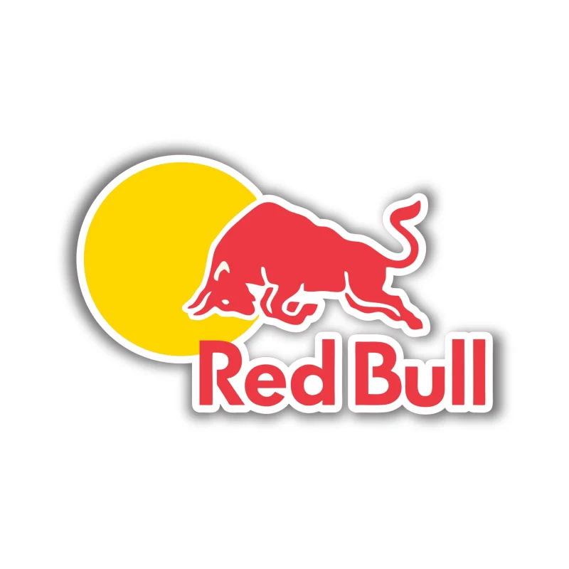 Redbull Full Color Vinyl Decal