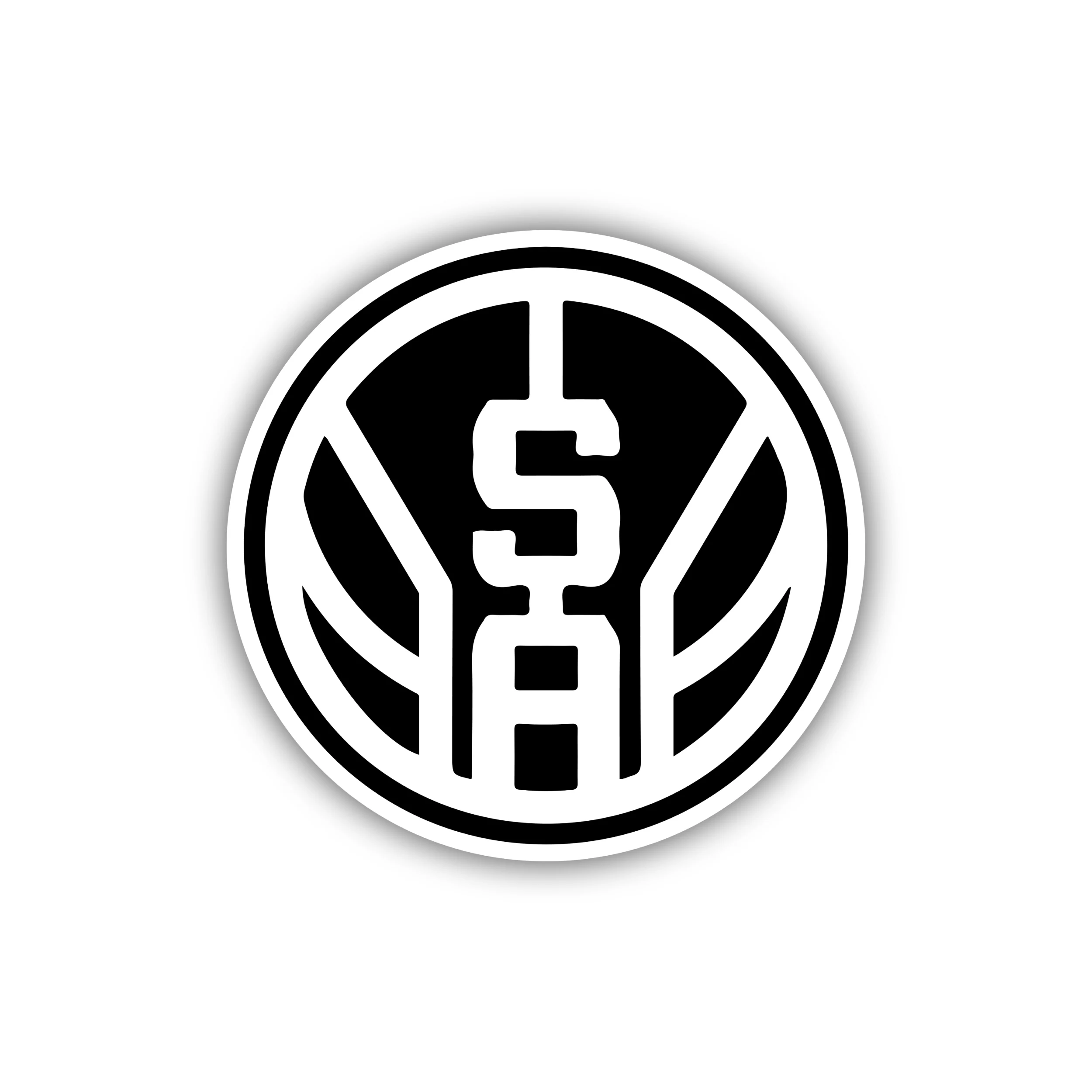San Antonio Spurs - Basketball With SA - Iron On DTF Transfer - Custom Size