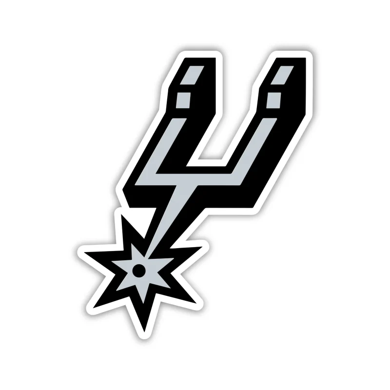 San Antonio Spurs - Logo - Temporary Tattoo