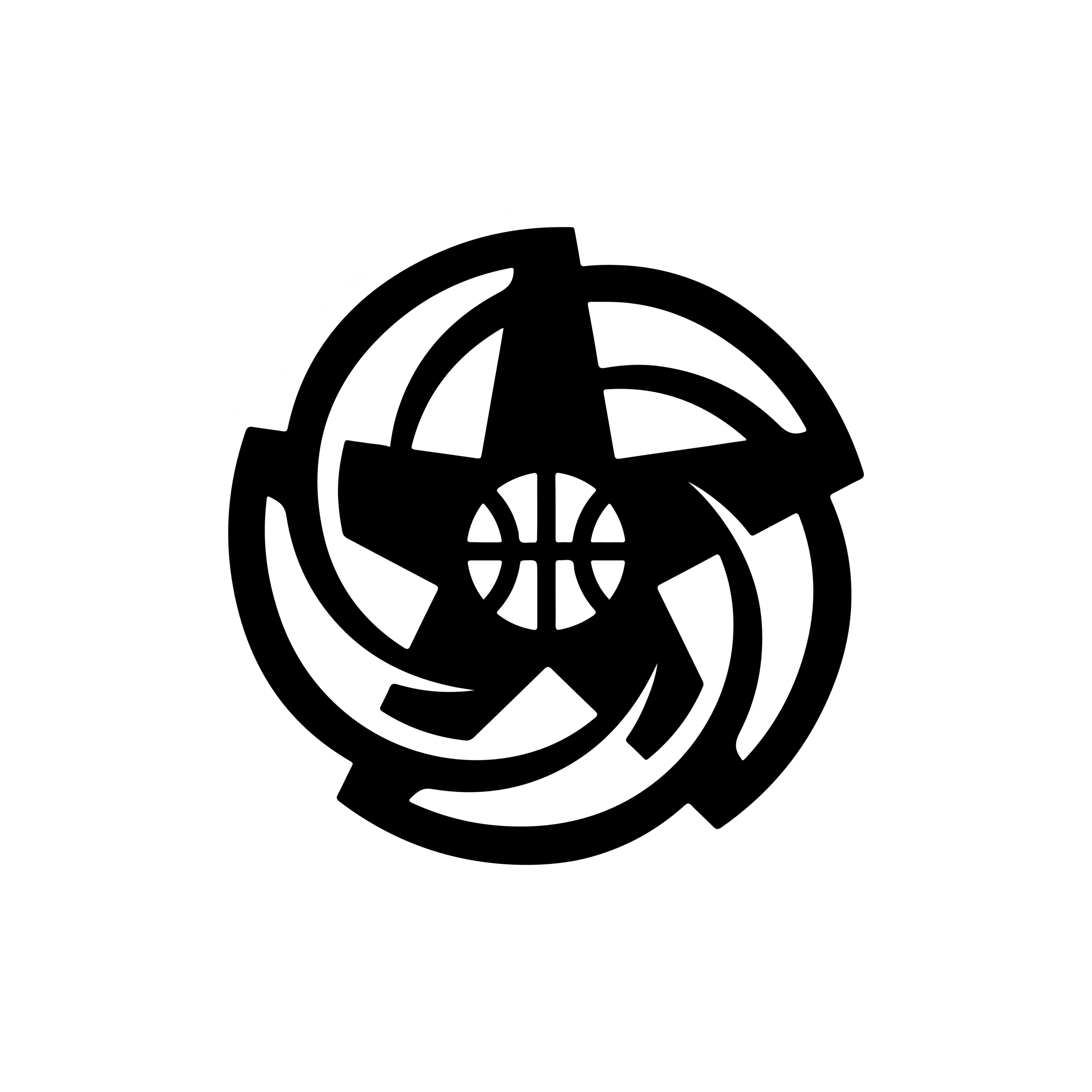 San Antonio Spurs - Star With Basketball - Temporary Tattoo