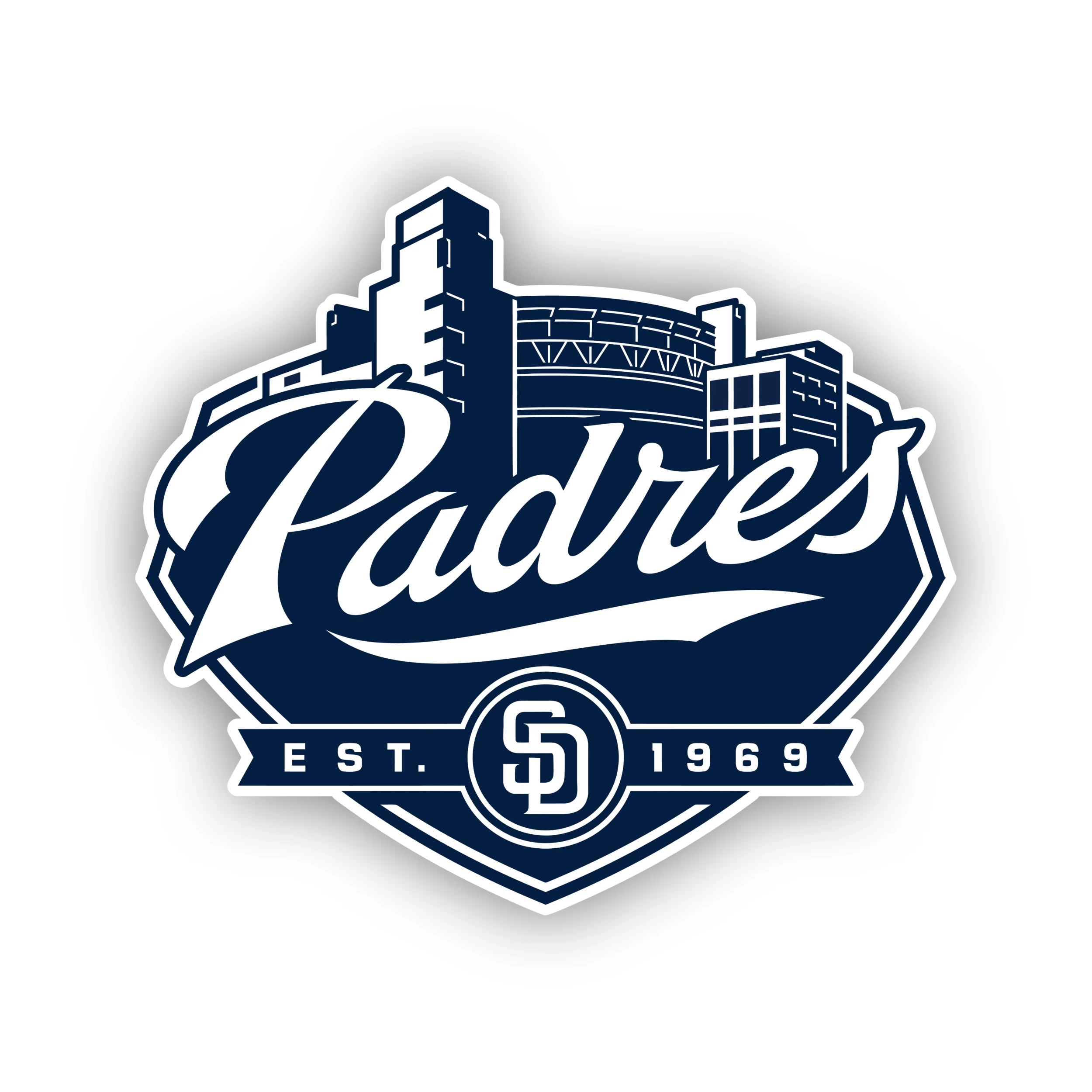 San Diego Padres - City EST. 1969 - Temporary Tattoo