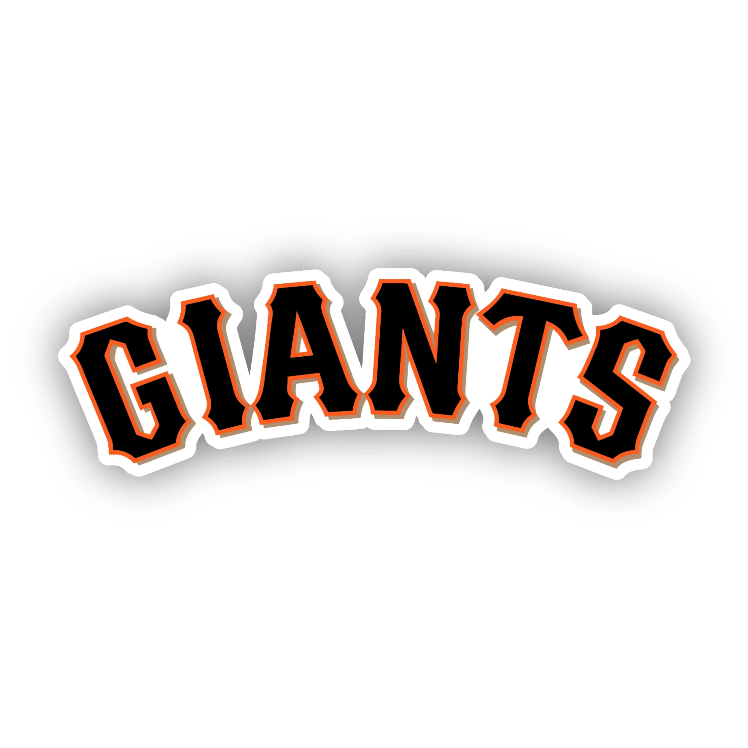 San Francisco Giants - Giants Curved - Iron On DTF Transfer - Custom Size