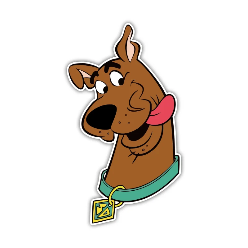 Scooby Doo - Scooby Head - Iron On DTF Transfer - Custom Size