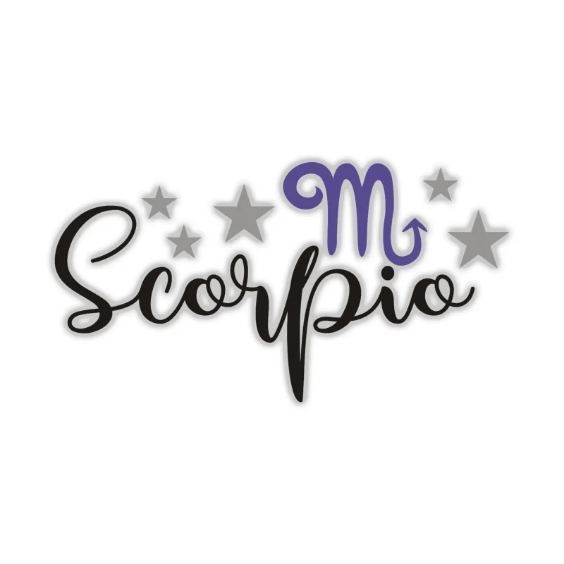 Scorpio - Full Color Vinyl Decal - Custom Size