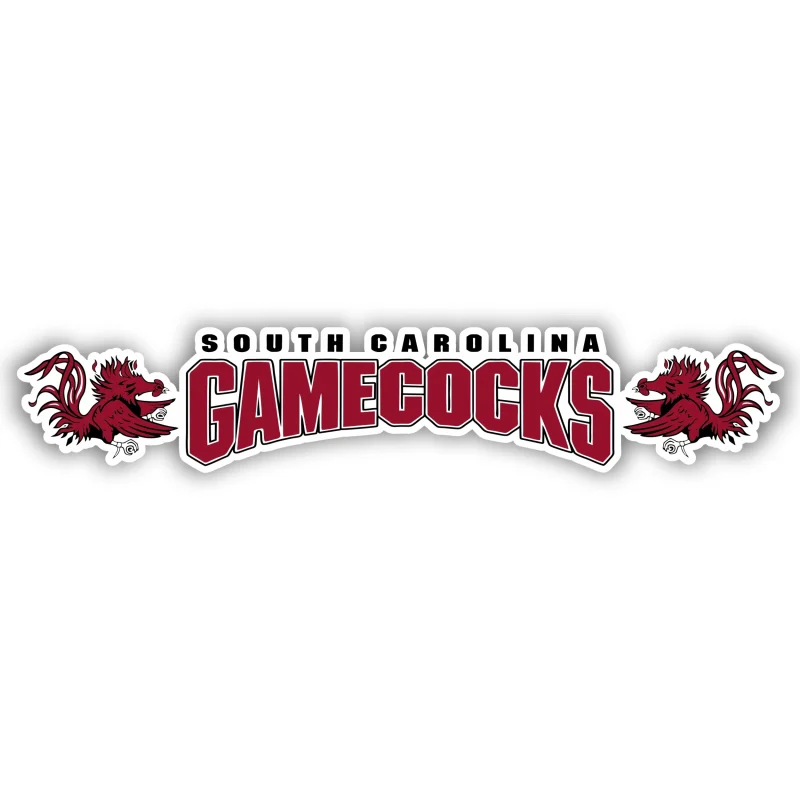 South Carolina Gamecocks Full Color Vinyl Sticker - Custom Size