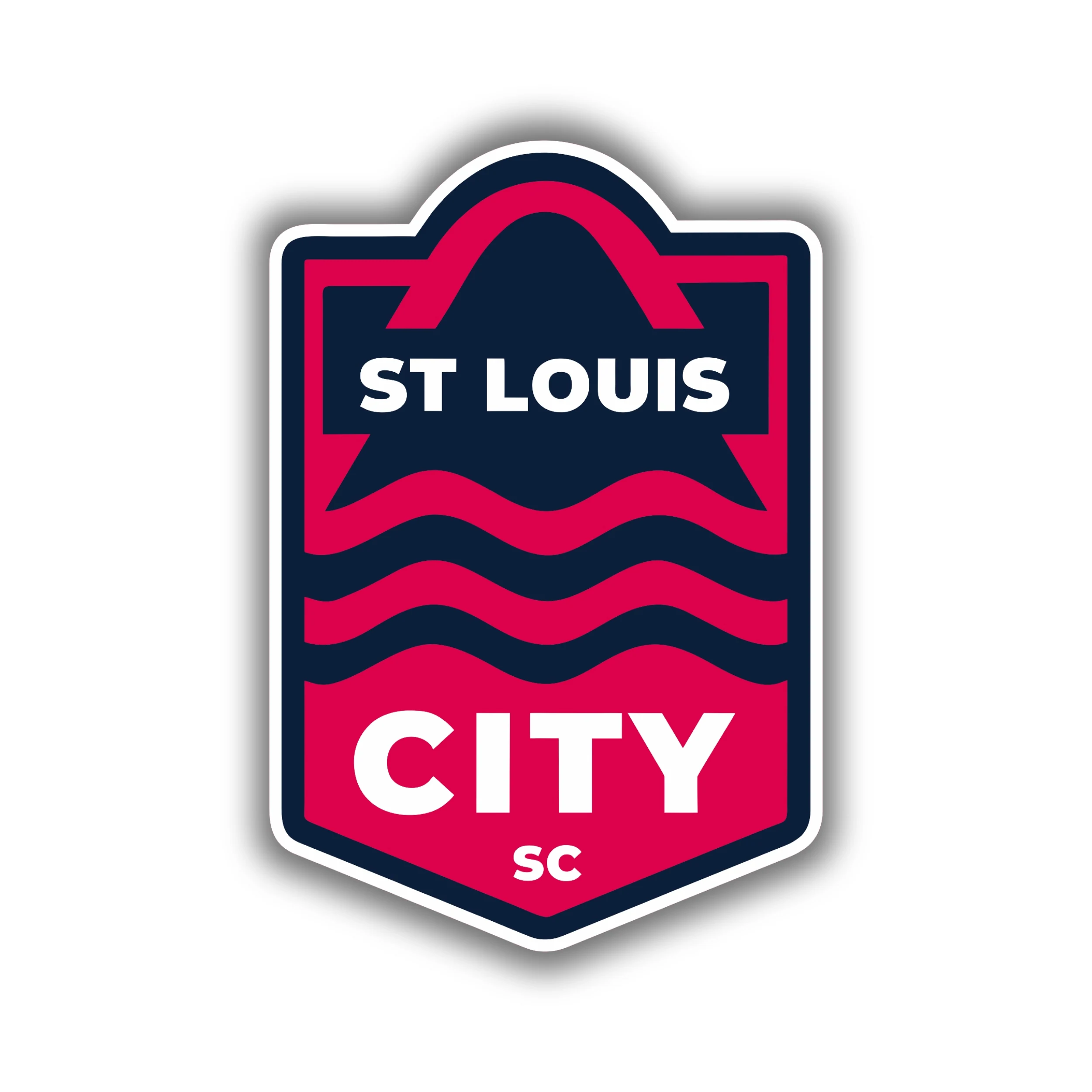 St. Louis City SC - Full Color Vinyl Sticker - Custom Size