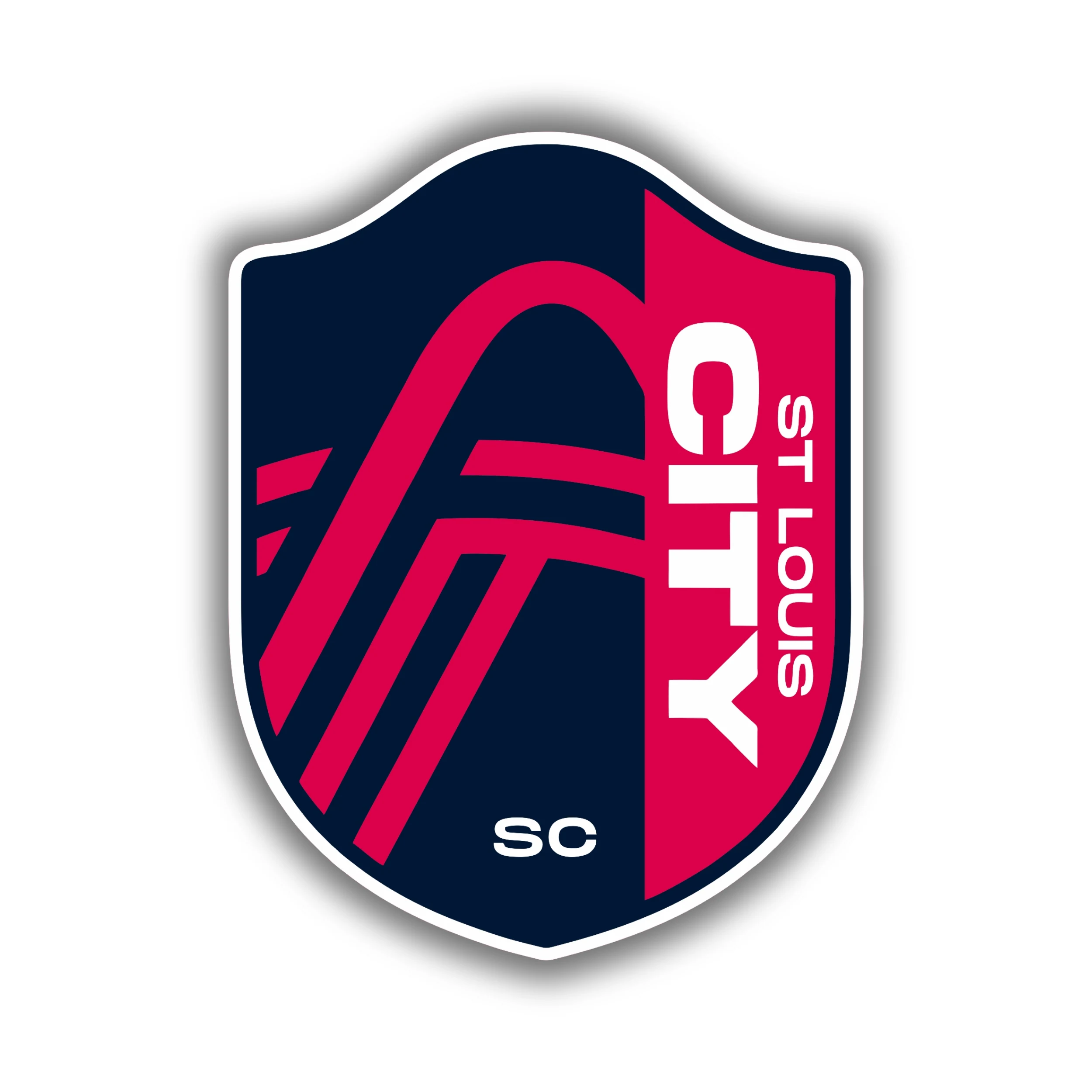 St. Louis City SC - Logo - Iron On DTF Transfer - Custom Size